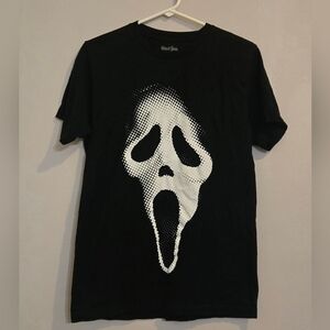 Ghostface Scream Black Shirt Size Medium